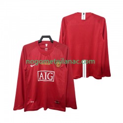 Dres Manchester United Champions League 2007 Retro Domaći 2008 Dugim Rukavima - Muški Dres Manchester United Champions League 2007 Retro Domaći 2008 Dugim Rukavima - Muški