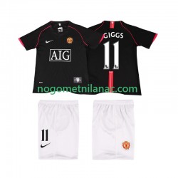 Dres Manchester United GIGGS 11 2007 Retro Gostujući 2008 Kratkih Rukava - Dječji Dres Manchester United GIGGS 11 2007 Retro Gostujući 2008 Kratkih Rukava - Dječji