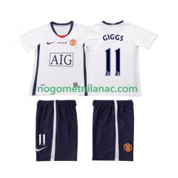 Dres Manchester United GIGGS 11 Champions League 2009 Retro Gostujući 2008 Kratkih Rukava - Dječji Dres Manchester United GIGGS 11 Champions League 2009 Retro Gostujući 2008 Kratkih Rukava - Dječji