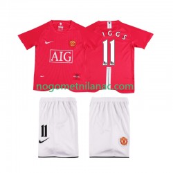 Dres Manchester United GIGGS 11 Premier League 2007 Retro Domaći 2008 Kratkih Rukava - Dječji Dres Manchester United GIGGS 11 Premier League 2007 Retro Domaći 2008 Kratkih Rukava - Dječji