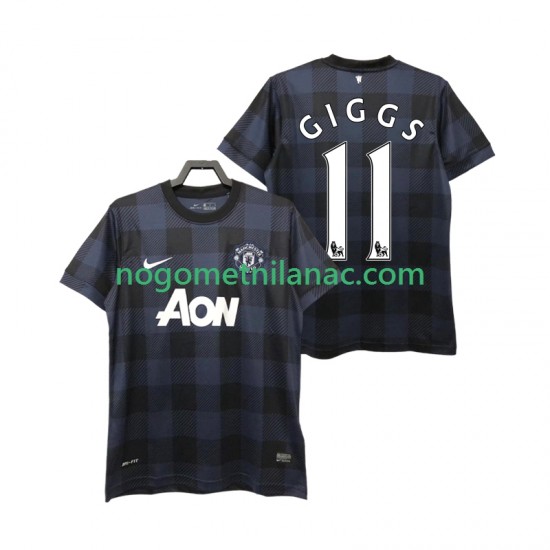 Dres Manchester United GIGGS 11 2013 2014 Retro Gostujući Kratkih Rukava - Muški