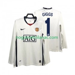 Dres Manchester United GIGGS 11 Premier League 2009 Retro Gostujući 2008 Dugim Rukavima - Muški Dres Manchester United GIGGS 11 Premier League 2009 Retro Gostujući 2008 Dugim Rukavima - Muški