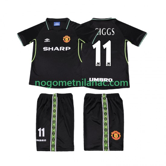 Dres Manchester United GIGGS 11 Retro Treći 1998 1999 Kratkih Rukava - Dječji