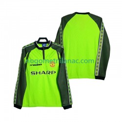 Golmanski Dres - Dres Manchester United 2000 Retro Domaći 1998 Dugim Rukavima - Muški