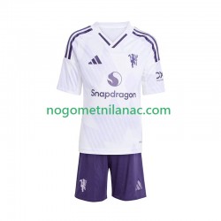 Dres Manchester United Gostujući 2025-2026 Kratkih Rukava - Dječji