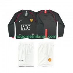 Dres Manchester United 2007 Retro Gostujući 2008 Dugim Rukavima - Dječji Dres Manchester United 2007 Retro Gostujući 2008 Dugim Rukavima - Dječji