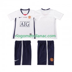 Dres Manchester United Champions League 2009 Retro Gostujući 2008 Kratkih Rukava - Dječji Dres Manchester United Champions League 2009 Retro Gostujući 2008 Kratkih Rukava - Dječji