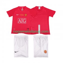 Dres Manchester United Champions League 2007 Retro Domaći 2008 Kratkih Rukava - Dječji Dres Manchester United Champions League 2007 Retro Domaći 2008 Kratkih Rukava - Dječji