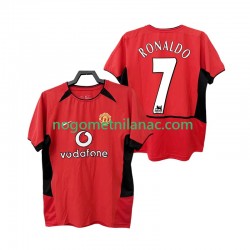 Dres Manchester United RONALDO 7 Retro Domaći 2004 2002 Kratkih Rukava - Muški Dres Manchester United RONALDO 7 Retro Domaći 2004 2002 Kratkih Rukava - Muški