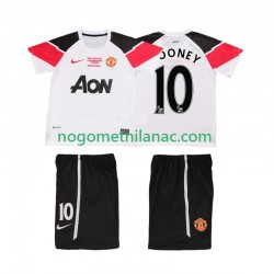 Dres Manchester United ROONEY 10 Champions League 2012 Retro Treći 2011 Kratkih Rukava - Dječji