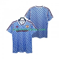 Dres Manchester United 1990 1992 Retro Gostujući Kratkih Rukava - Muški Dres Manchester United 1990 1992 Retro Gostujući Kratkih Rukava - Muški