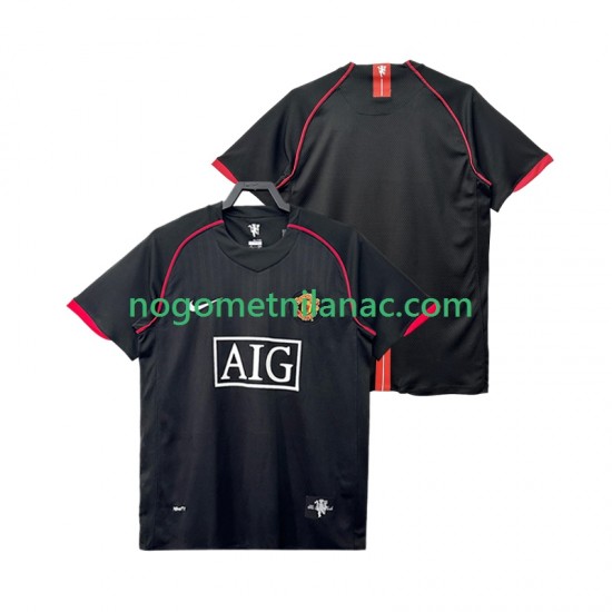 Dres Manchester United 2007 Retro Gostujući 2008 Kratkih Rukava - Muški