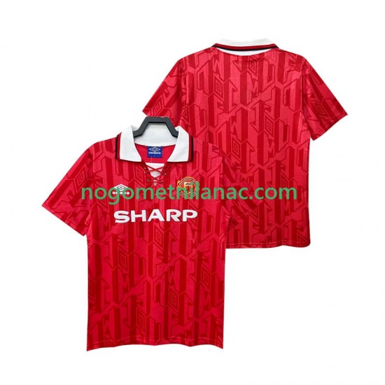 Dres Manchester United 1992 Retro Domaći 1994 Kratkih Rukava - Muški