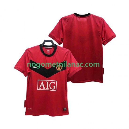 Dres Manchester United 2009 Retro Domaći 2010 Kratkih Rukava - Muški