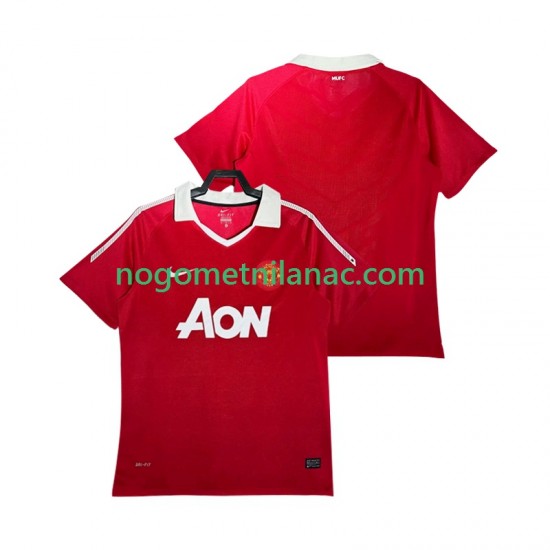Dres Manchester United Retro Domaći 2011 2010 Kratkih Rukava - Muški
