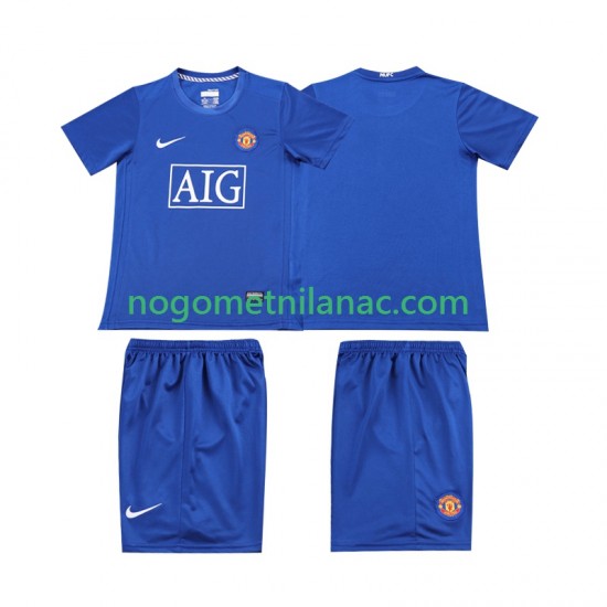 Dres Manchester United 2009 Retro Treći 2008 Kratkih Rukava - Dječji