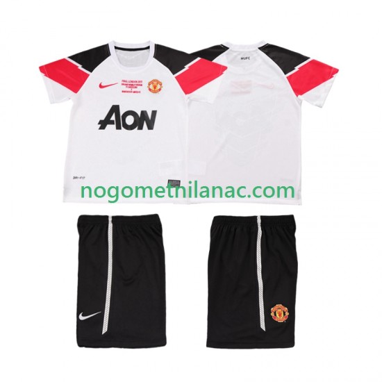 Dres Manchester United Champions League 2012 Retro Treći 2011 Kratkih Rukava - Dječji
