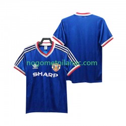 Dres Manchester United 1986 1988 Retro Treći Kratkih Rukava - Muški Dres Manchester United 1986 1988 Retro Treći Kratkih Rukava - Muški