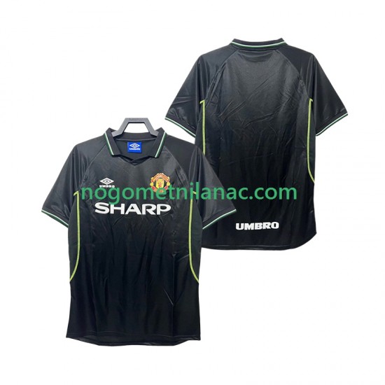 Dres Manchester United Retro Treći 1998 1999 Kratkih Rukava - Muški