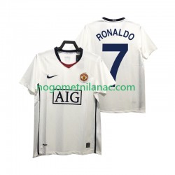 Dres Manchester United Ronaldo 7 Premier League 2009 Retro Gostujući 2008 Kratkih Rukava - Muški Dres Manchester United Ronaldo 7 Premier League 2009 Retro Gostujući 2008 Kratkih Rukava - Muški