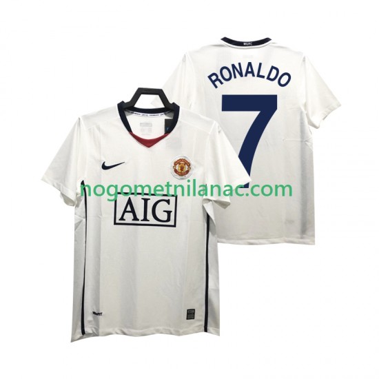 Dres Manchester United Ronaldo 7 Premier League 2009 Retro Gostujući 2008 Kratkih Rukava - Muški