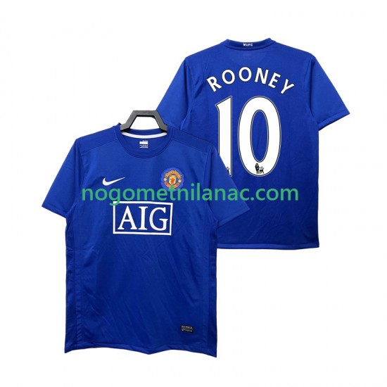 Dres Manchester United Rooney 10 2009 Retro Treći 2008 Kratkih Rukava - Muški