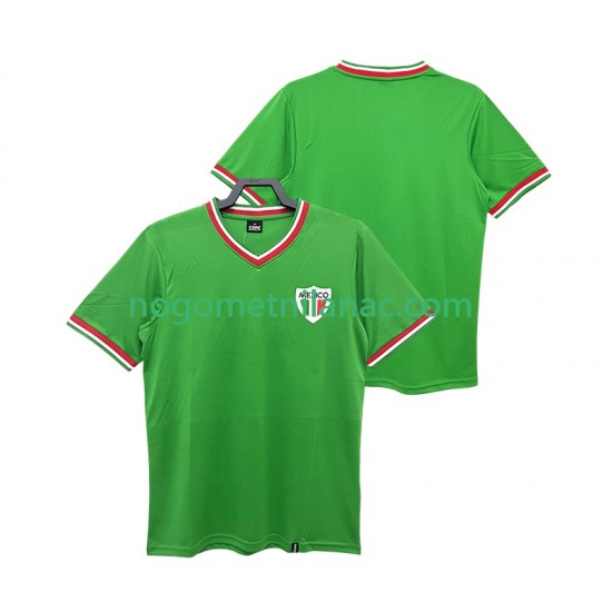 Dres Meksiko 1970 Retro Domaći Kratkih Rukava - Muški