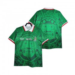 Dres Meksiko Retro Domaći 1998 Kratkih Rukava - Muški