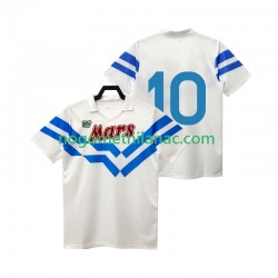 Dres Napoli 10 1988 1989 Retro Gostujući Kratkih Rukava - Muški