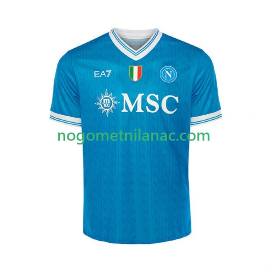 Dres Napoli Domaći 2025-2026 Kratkih Rukava - Muški