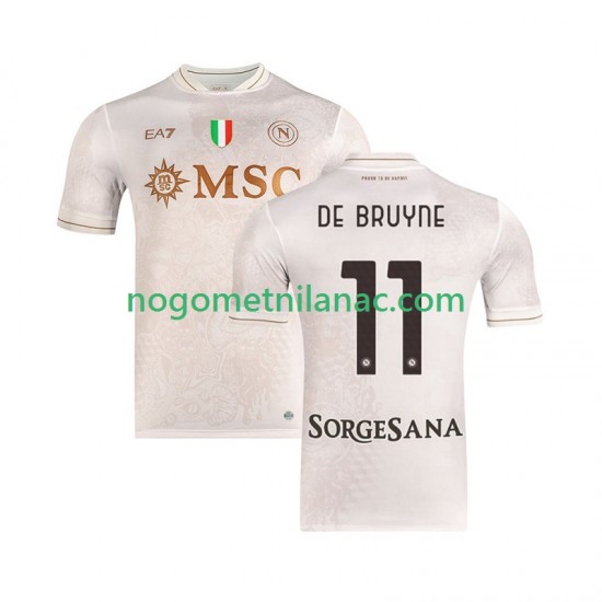 Dres Napoli Kevin De Bruyne 11 Gostujući 2025-2026 Kratkih Rukava - Muški
