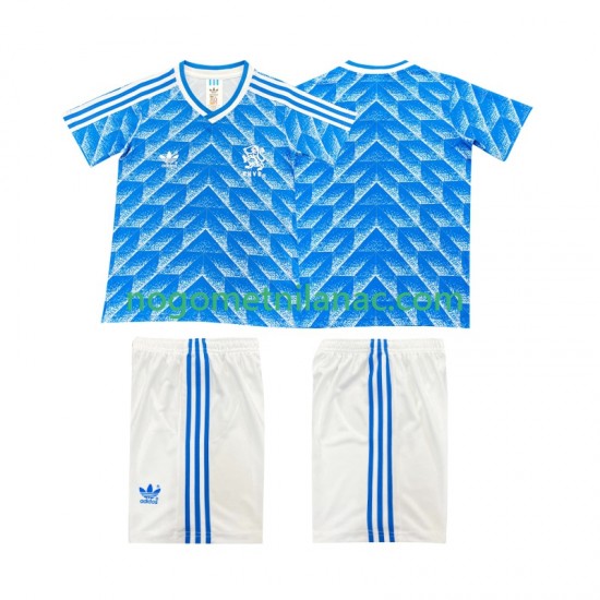 Dres Nizozemska 1988 Retro Gostujući Kratkih Rukava - Dječji