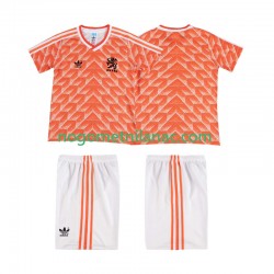 Dres Nizozemska 1988 Retro Domaći Kratkih Rukava - Dječji Dres Nizozemska 1988 Retro Domaći Kratkih Rukava - Dječji