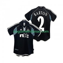 Dres Newcastle United BARTON 2 2000 2001 Retro Gostujući Kratkih Rukava - Muški Dres Newcastle United BARTON 2 2000 2001 Retro Gostujući Kratkih Rukava - Muški