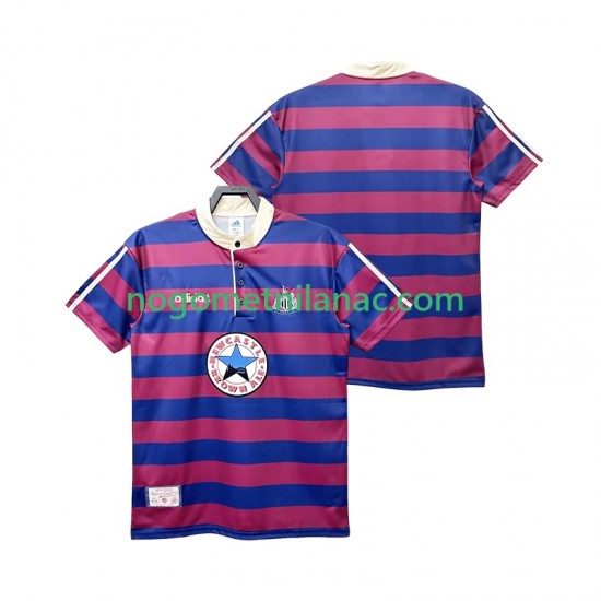 Dres Newcastle United 1995 1997 Retro Gostujući Kratkih Rukava - Muški