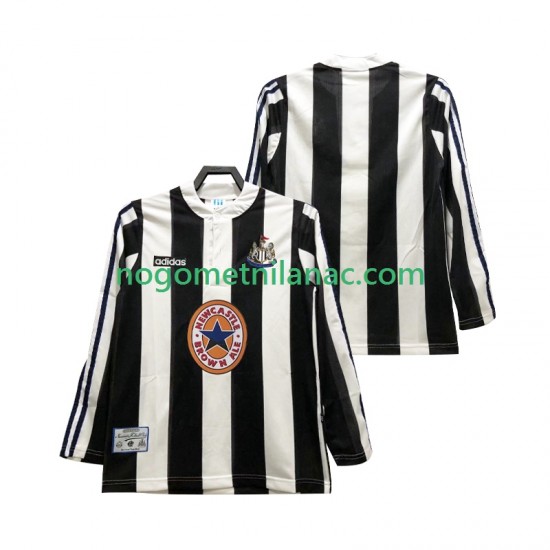 Dres Newcastle United 1995 1997 Retro Domaći Dugim Rukavima - Muški