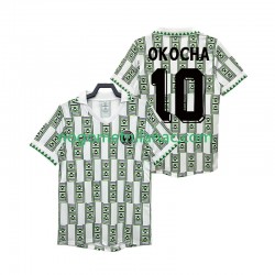 Dres Nigerija OKOCHA 10 Retro Gostujući 1994 Kratkih Rukava - Muški Dres Nigerija OKOCHA 10 Retro Gostujući 1994 Kratkih Rukava - Muški