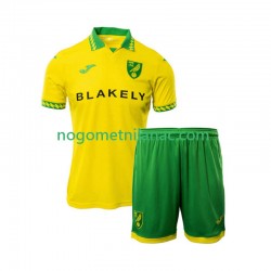 Dres Norwich City Domaći 2025-2026 Kratkih Rukava - Dječji