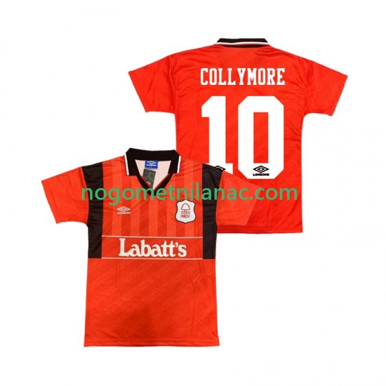 Dres Nottingham Forest COLLYMORE 10 1995 Retro Domaći 1994 Kratkih Rukava - Muški