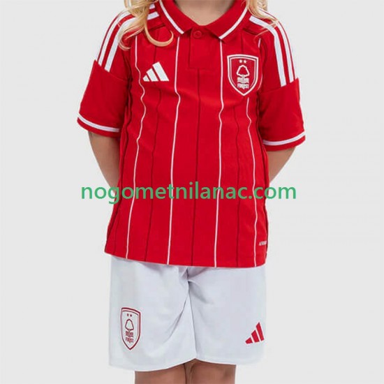 Dres Nottingham Forest Domaći 2025-2026 Kratkih Rukava - Dječji