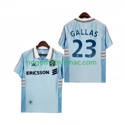 Dres Olympique de Marseille Gallas 23 Retro Gostujući 1998 1999 Kratkih Rukava - Muški Dres Olympique de Marseille Gallas 23 Retro Gostujući 1998 1999 Kratkih Rukava - Muški