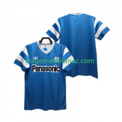 Dres Olympique de Marseille 1990 Retro Gostujući Kratkih Rukava - Muški