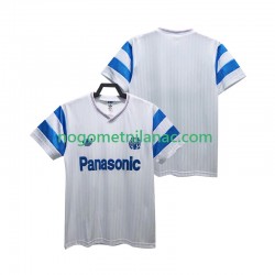 Dres Olympique de Marseille 1990 Retro Domaći Kratkih Rukava - Muški