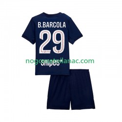 Dres Paris Saint-Germain Bradley Barcola 29 Domaći 2025-2026 Kratkih Rukava - Dječji Dres Paris Saint-Germain Bradley Barcola 29 Domaći 2025-2026 Kratkih Rukava - Dječji