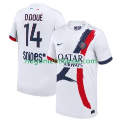 Dres Paris Saint-Germain Desire Doue 14 Gostujući 2025-2026 Kratkih Rukava - Muški Dres Paris Saint-Germain Desire Doue 14 Gostujući 2025-2026 Kratkih Rukava - Muški
