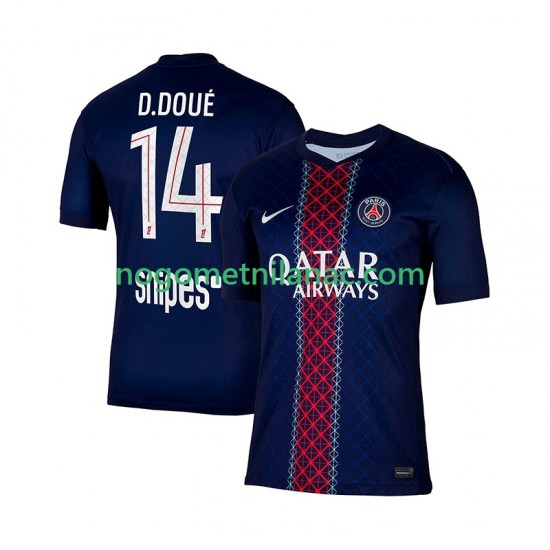 Dres Paris Saint-Germain Desire Doue 14 Domaći 2025-2026 Kratkih Rukava - Muški