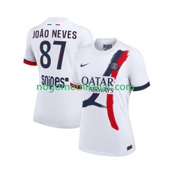 Dres Paris Saint-Germain Joao Neves 87 Gostujući 2025-2026 Kratkih Rukava - Muški Dres Paris Saint-Germain Joao Neves 87 Gostujući 2025-2026 Kratkih Rukava - Muški