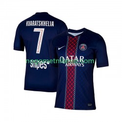 Dres Paris Saint-Germain Khvicha Kvaratskhelia 7 Domaći 2025-2026 Kratkih Rukava - Muški Dres Paris Saint-Germain Khvicha Kvaratskhelia 7 Domaći 2025-2026 Kratkih Rukava - Muški