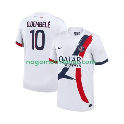 Dres Paris Saint-Germain Ousmane Dembele 10 Gostujući 2025-2026 Kratkih Rukava - Muški Dres Paris Saint-Germain Ousmane Dembele 10 Gostujući 2025-2026 Kratkih Rukava - Muški