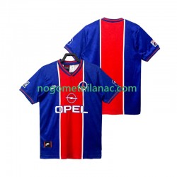 Dres Paris Saint-Germain 1995 1996 Retro Domaći Kratkih Rukava - Muški